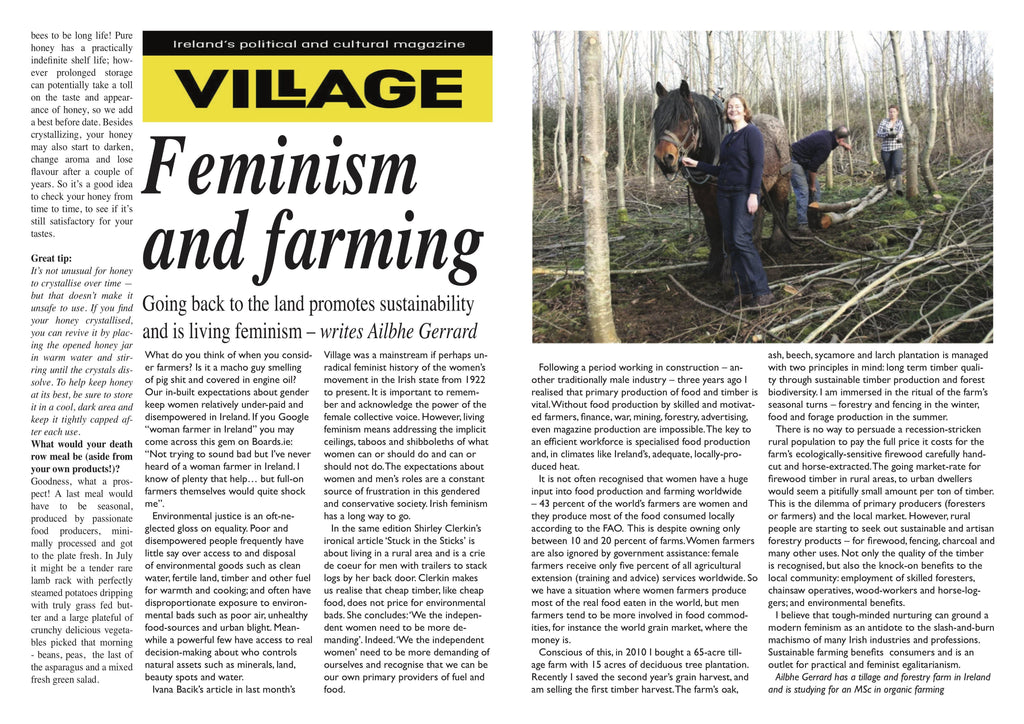 Ireland's Political and Cultural Magazine - Feminism and farming-Brookfield Farm