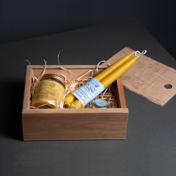 Bee Hive Handmade Cherrywood Gift Box
